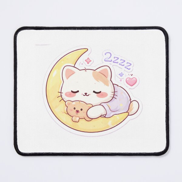 Item preview, Sleepy Cat designed and sold by CutelandSticker.