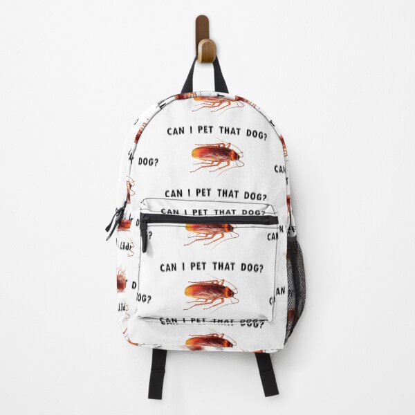 Item preview, Can I pet that dog? - forbidden puppy - roach (black text) designed and sold by R-A Designs.
