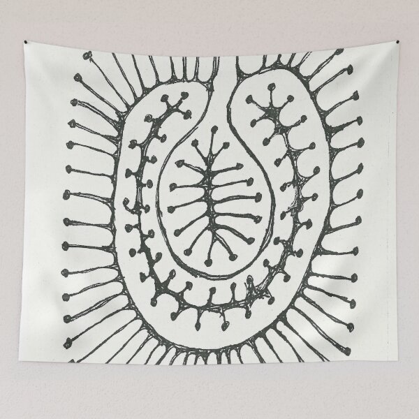 Item preview, SPIRAL BLACK & WHITE designed and sold by KolbStudios.