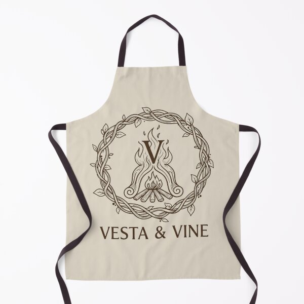 Item preview, Vesta & Vine Heritage Botanical Alchemical Hearth Logo designed and sold by Vesta + Vine.
