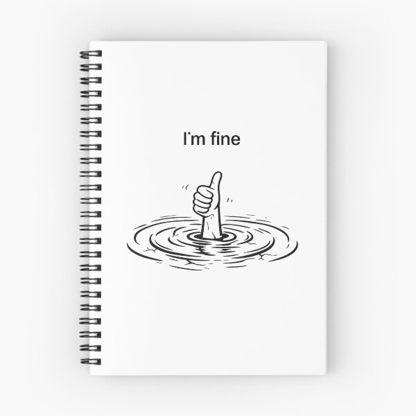 Item preview, IM FINE. designed and sold by MR.SINGH_CREATE.