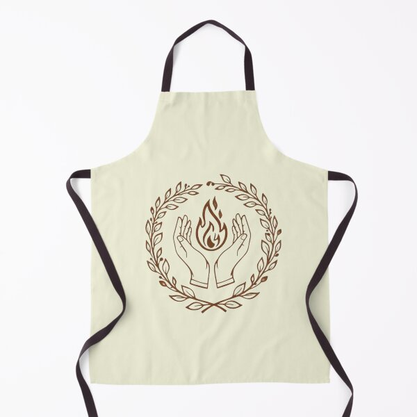 Item preview, Healing Hands and Sacred Flame Laurel Botanical Art designed and sold by Vesta + Vine.
