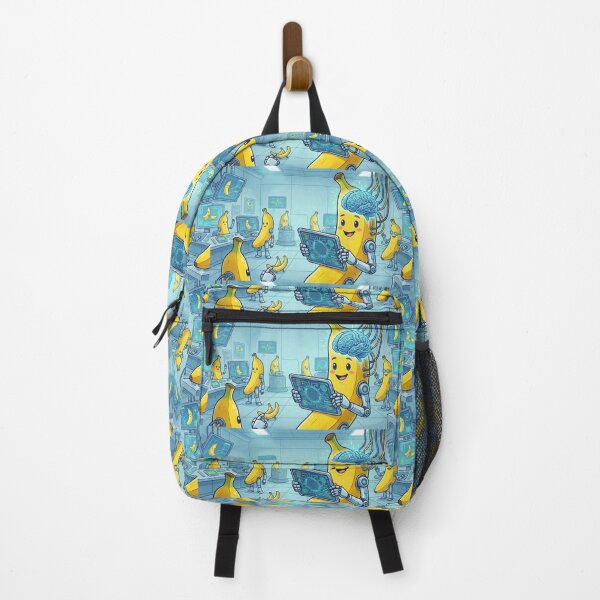 Item preview, Banana AI Lab – Funny Cute Tech Meme designed and sold by EchoWave11.