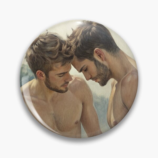 Item preview, Intimate Male Connection on the Beach designed and sold by gayishdesign.