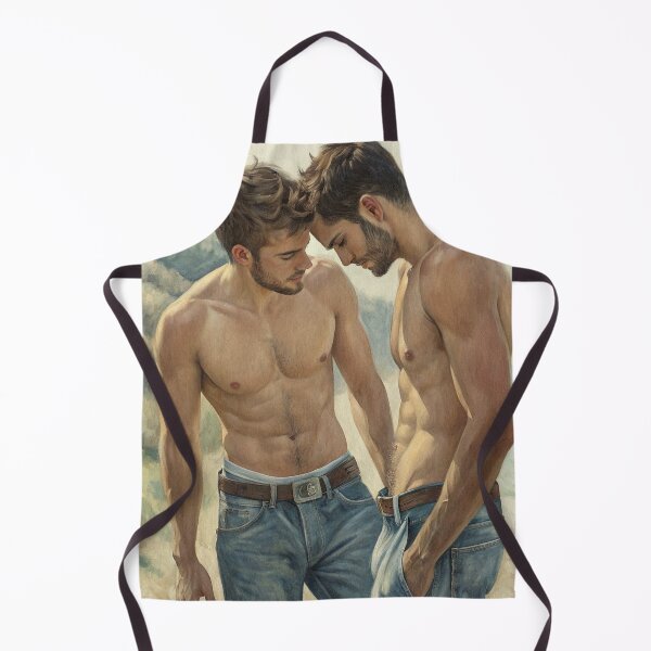 Item preview, Intimate Male Connection on the Beach designed and sold by gayishdesign.