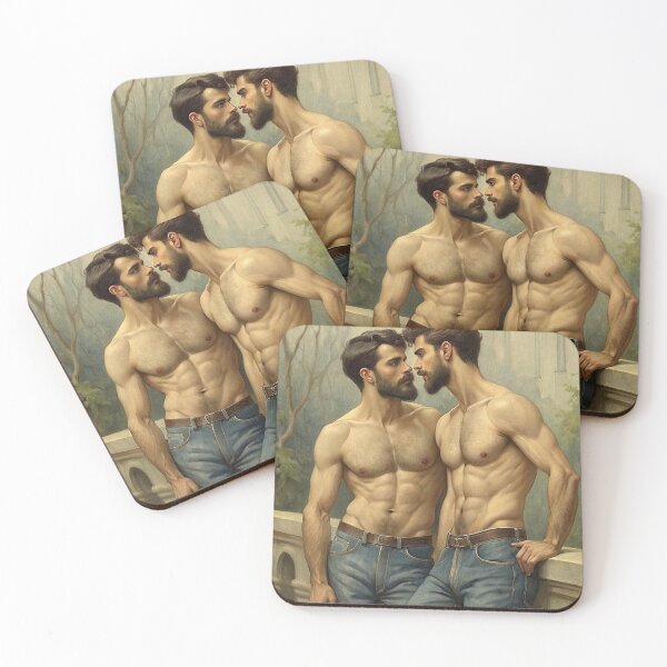 Item preview, Baroque Intimacy: The Romantic Male Gaze designed and sold by gayishdesign.