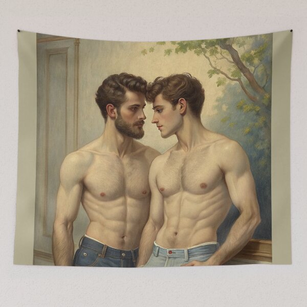 Item preview, Echoes of Male Romantic Classicism designed and sold by gayishdesign.