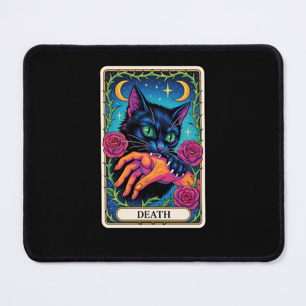 Item preview, The Death - Cat Tarot designed and sold by Hedoraxe.