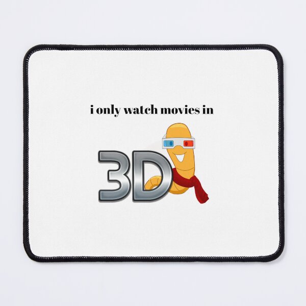 Item preview, i only watch movies in 3D designed and sold by katyazammo.