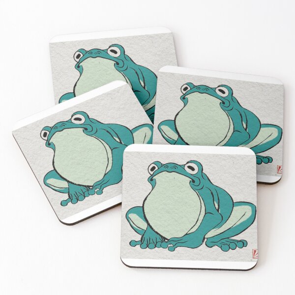 Item preview, Derpy Frog – Cute Weird Animal Meme designed and sold by EchoWave11.