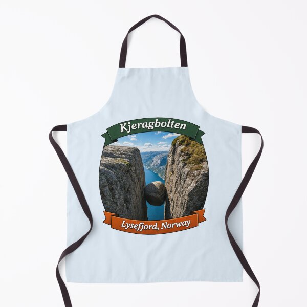 Item preview, Kjeragbolten Lysefjord, Norway, Boulder Cliff designed and sold by Myra365Art.