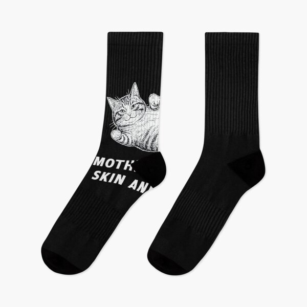 Item preview, Mother I Am But Skin and Bones Funny Cat Mom designed and sold by Hedoraxe.