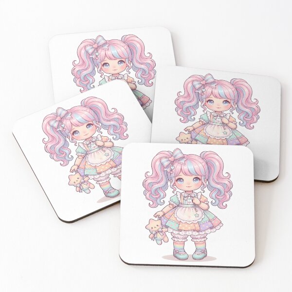 Item preview, Cute Pastel Fairy Doll Sticker designed and sold by StickoStore.
