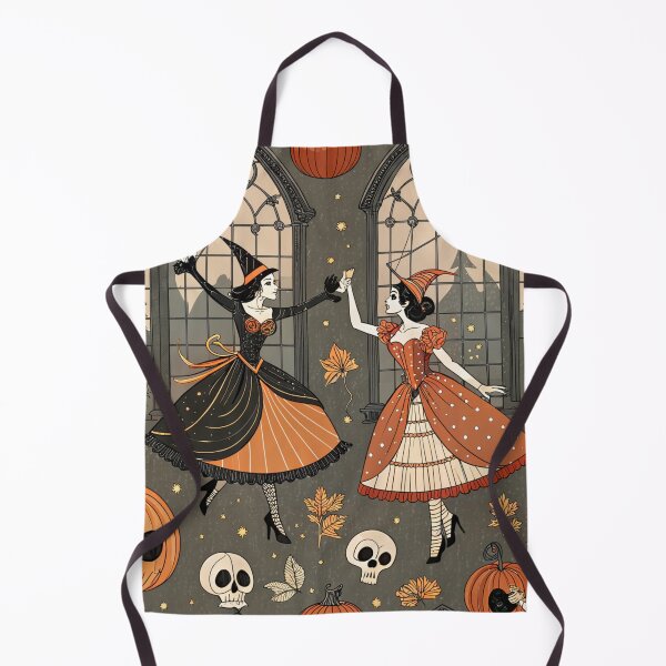 Item preview, Gothic Halloween Witches In Ballroom Costume designed and sold by justrachna.