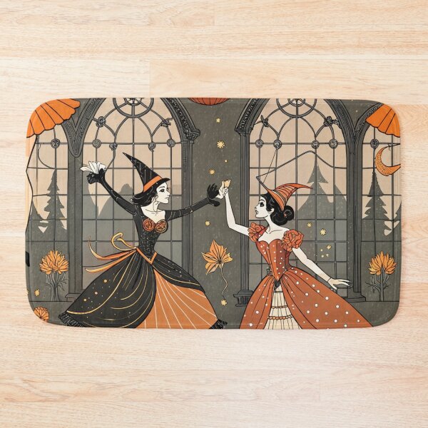 Item preview,  Gothic Halloween Witches In Ballroom Costume  designed and sold by justrachna.
