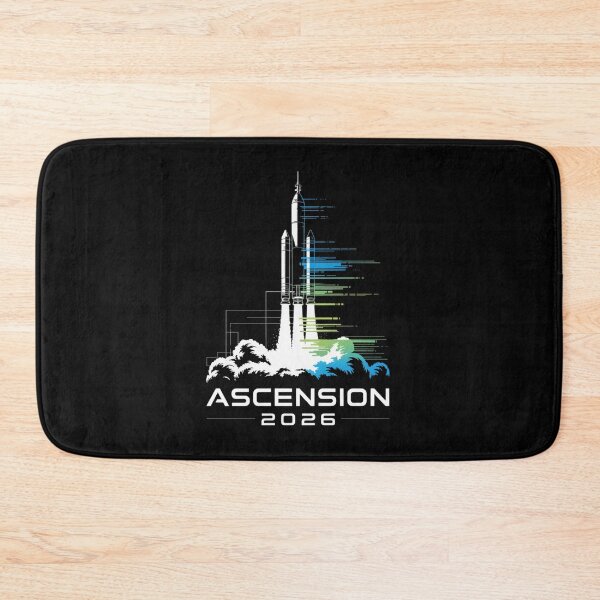 Item preview, Ascension 2026 — Rocket Launch Glitch Art Space Tee V1 designed and sold by DarylWelsh2024.