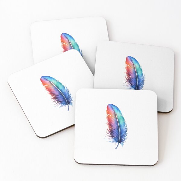 Item preview, Watercolor Feathers  designed and sold by Sweetvoilet.