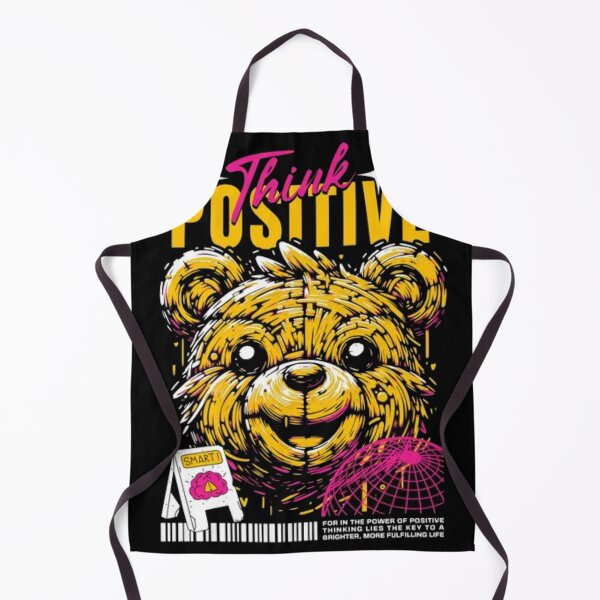 Item preview, Think Positive - Neon Streetwear Bear Graphic designed and sold by GenZFashion000.
