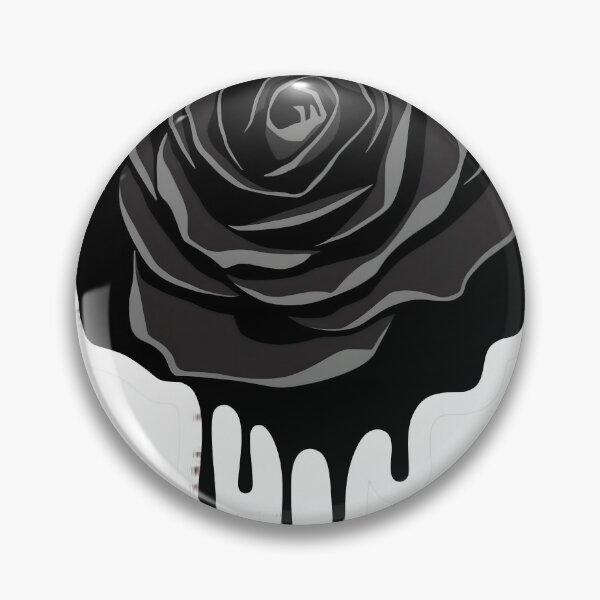 Item preview, Black Rose Drip Sticker designed and sold by SurajDesigns.