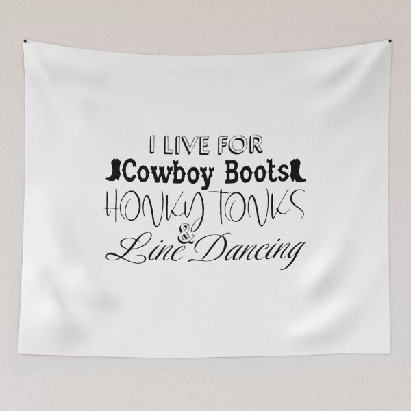 Item preview, I live for Cowboy Boots designed and sold by WildHeart07.