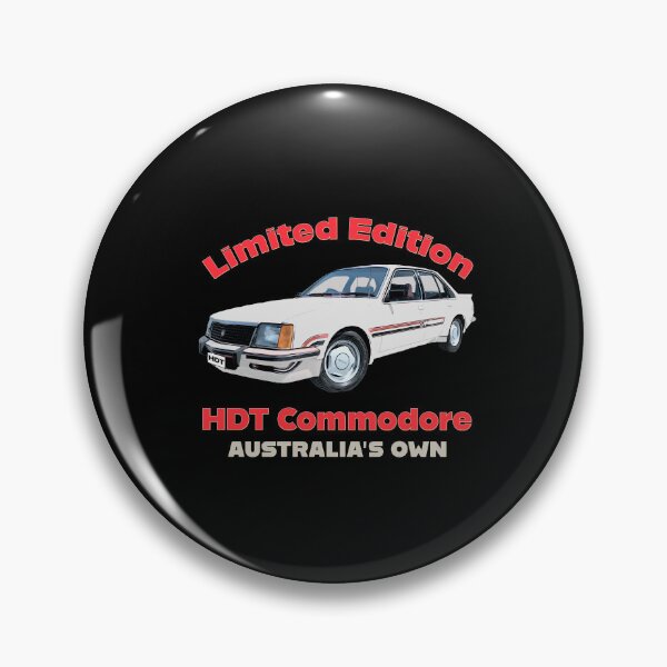 Item preview, White HDT Commodore Limited Edition Classic Australian Muscle Car Artwork designed and sold by Michael van der Hoorn.