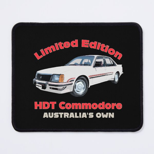 Item preview, White HDT Commodore Limited Edition Classic Australian Muscle Car Artwork designed and sold by Michael van der Hoorn.