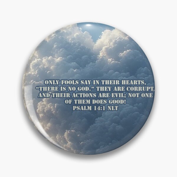Item preview, Psalm 14:1 NLT - JCTRUTHER designed and sold by JCTRUTHERshop.