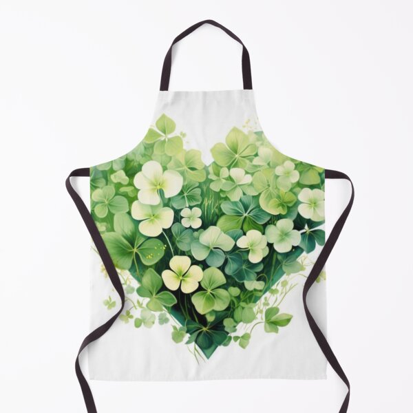Item preview, Green shamrock clover heart designed and sold by NivyasArtistry.