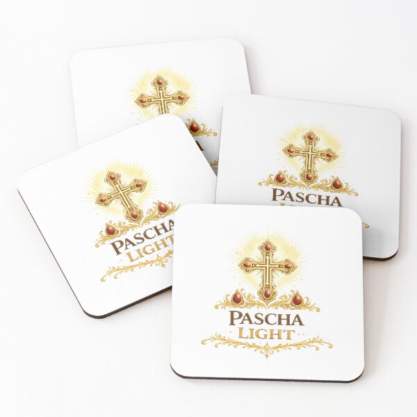 Item preview, Pascha Light Orthodox Easter Cross Design designed and sold by StyleLap.
