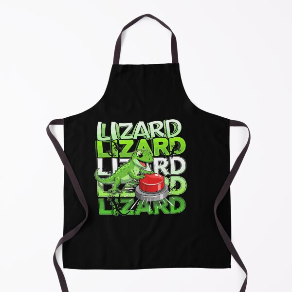 Item preview, Funny Lizard Button Meme Weirdcore Animal designed and sold by Dressed For Duty.