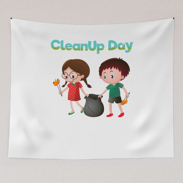 Item preview, CleanUp Day T-Shirt designed and sold by Inna-Buhayko.