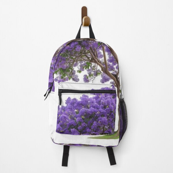 Item preview, Vibrant purple blooming jacaranda tree designed and sold by NivyasArtistry.