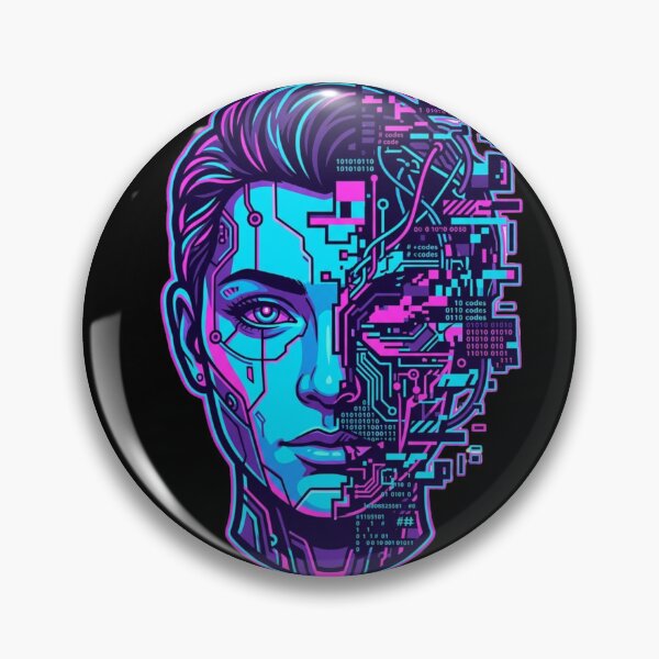 Artikelvorschau, Broken System Cyberpunk Hacker Shirt entworfen und verkauft von KurtByteStudio.