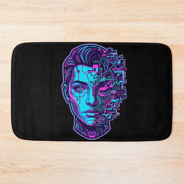Artikelvorschau, Broken System Cyberpunk Hacker Shirt entworfen und verkauft von KurtByteStudio.