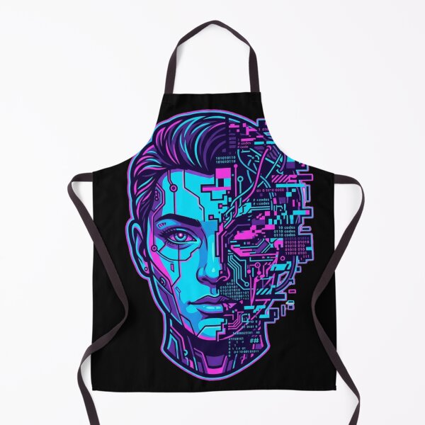 Artikelvorschau, Broken System Cyberpunk Hacker Shirt entworfen und verkauft von KurtByteStudio.