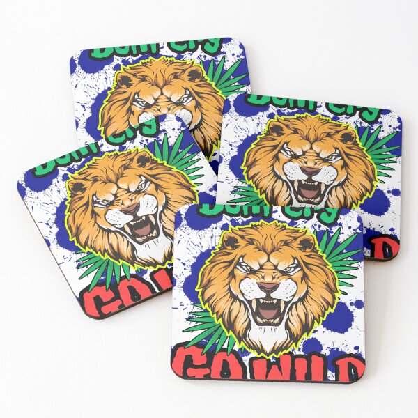 Item preview, WILD LION designed and sold by KlejaArt.