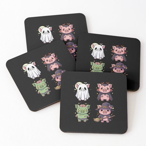 Item preview, Pig Spooky Witch Boo Zombie Cute Pig Halloween Boys & Girls designed and sold by Dressed For  Duty.