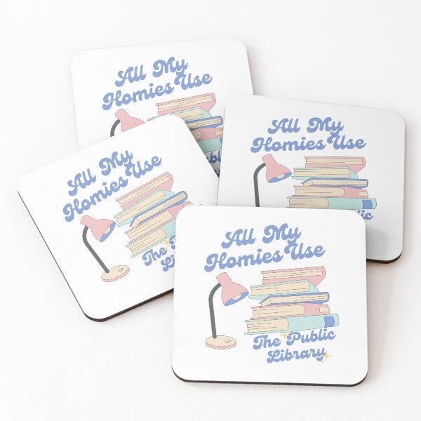 Item preview, All My Homies Use The Public Library designed and sold by Lone Frog.