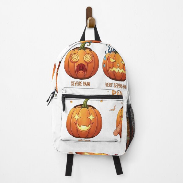 Item preview, Pain Scale Spooky Pumpkin Fall Halloween Trauma Nurse designed and sold by Dressed For Duty.