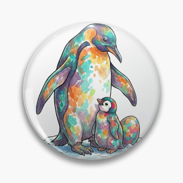 Item preview, Polar penguins designed and sold by PP&RAINBOW SHOP.