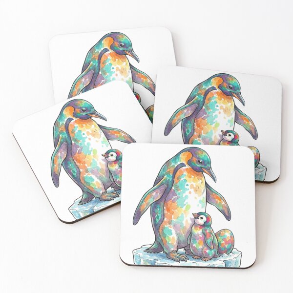 Item preview, Polar penguins designed and sold by PP&RAINBOW SHOP.