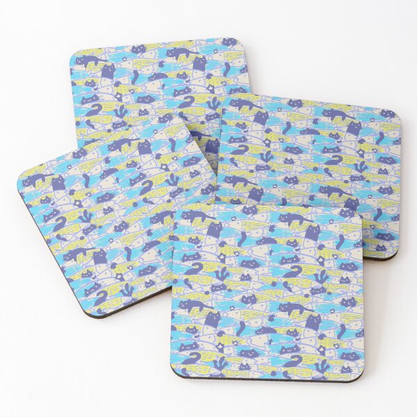 Item preview, Cat and Fish designed and sold by Quilimo Studio.
