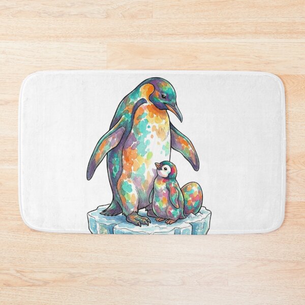 Item preview, Polar penguins designed and sold by PP&RAINBOW SHOP.