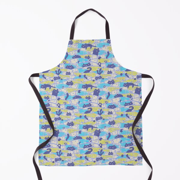 Item preview, Cat and Fish designed and sold by Quilimo Studio.