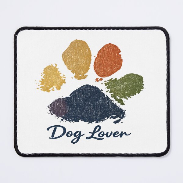 Item preview, Colorful Paw Print Dog Lover Cute Pet Design designed and sold by myforestfog.