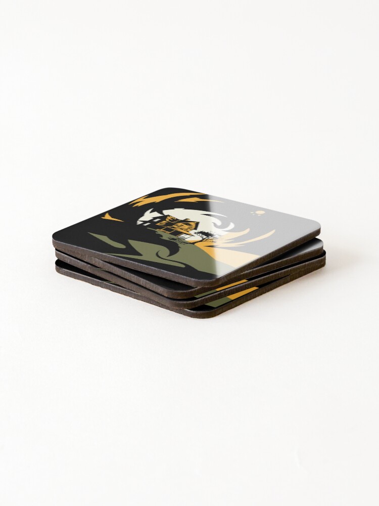 Thumbnail 4 of 5, Coasters (Set of 4), The Dunwich Ritual: Yog-Sothoth Rises designed and sold by PCB1981.