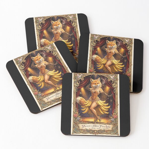 Item preview, Portrait of 'Miss Foxy Lady - est. 1937', the very good dancer designed and sold by NubesDesignCH.