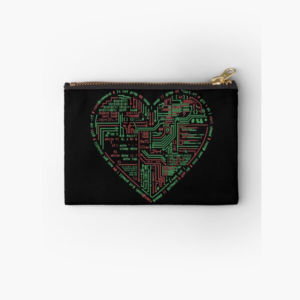 Item preview, Terminal Heart Programmer Love Shirt designed and sold by KurtByteStudio.