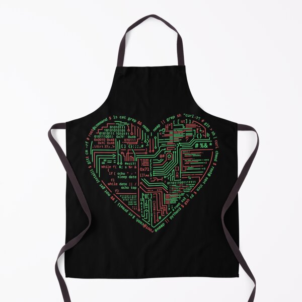 Item preview, Terminal Heart Programmer Love Shirt designed and sold by KurtByteStudio.