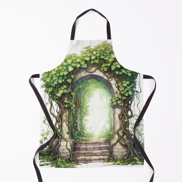 Item preview, Enchanted ivy stone archway gateway designed and sold by NivyasArtistry.